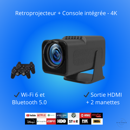 DigiProd™ Overhead Projector + Integrated Console - 4K